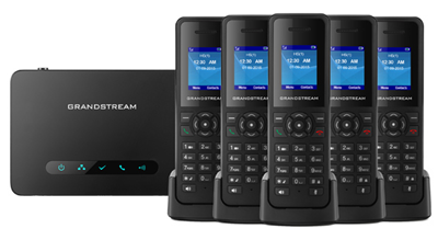 Base e telefones DECT/SIP DP750 e DP720